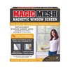 Magic Mesh Magnetic Replacement Window Screen Fiberglass MM601106